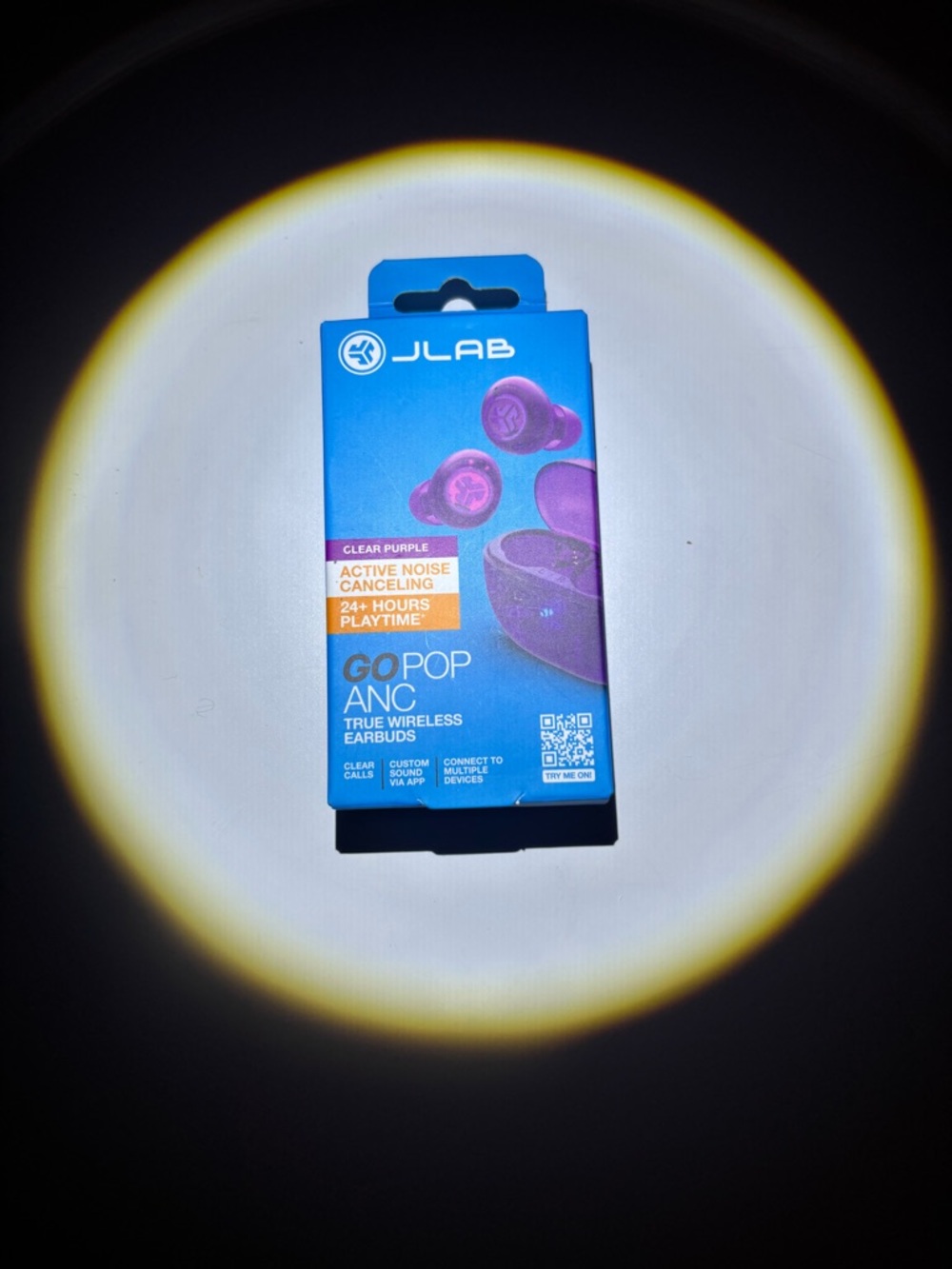 JLab GO POP ANC True Wireless Earbuds - Purple